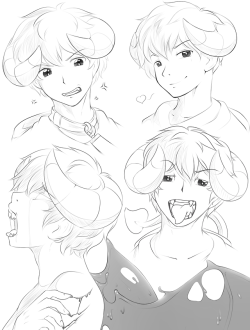 kaitou-jeanne-de-arc:Jeanne sketch page I’ve been itching to post, one of many!