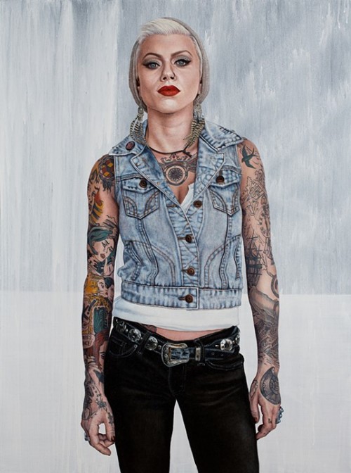 artagainstsociety:  Portraits by Frank Oriti