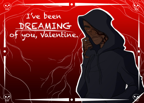 thelastbashtion:Happy Valentine’s Day! To celebrate I made some Magnus Archives Valentines! Here is 