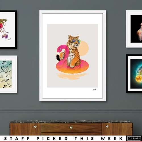 My watercolor painting has been Staff Picked this week by #Curioos for their top 100 selection.I a