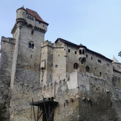 Liechtenstein Castle. Yo. Likeeee this is a legit castle I climbed and toured. #AustriaAdventures #fuckyeah