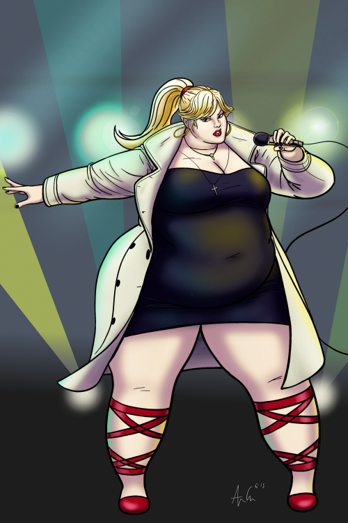 “Plus-Size Envy Adams"  Well, I finally finished it!