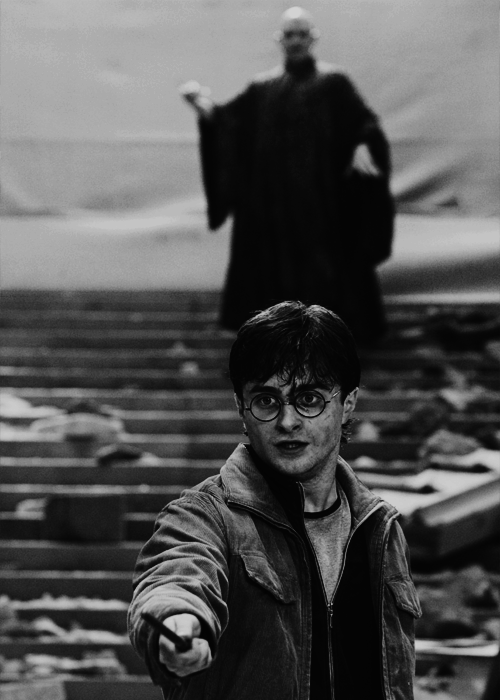 thibautheyman5:  I just love Harry Potter in black&white