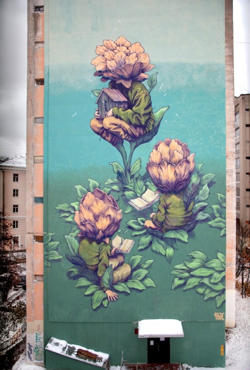 fer1972:  Cool murals by QBic    