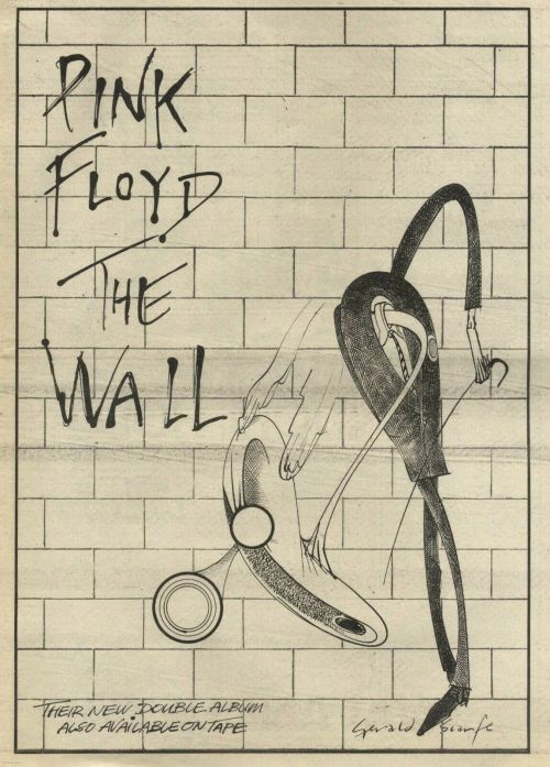 more-relics: Pink Floyd  The Wall album ads, 1979.