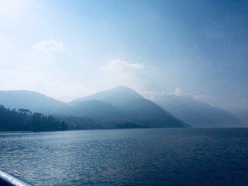 Lago Como, Italia - february 2018