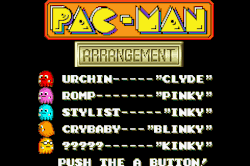 Vgjunk:  Pac-Man Arrangement, From Pac-Man Collection On The Game Boy Advance. Yes,