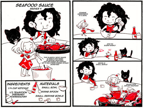 7inchkara - Lil Louisiana Cookbook Page 10 & 11- Seafood Sauce...