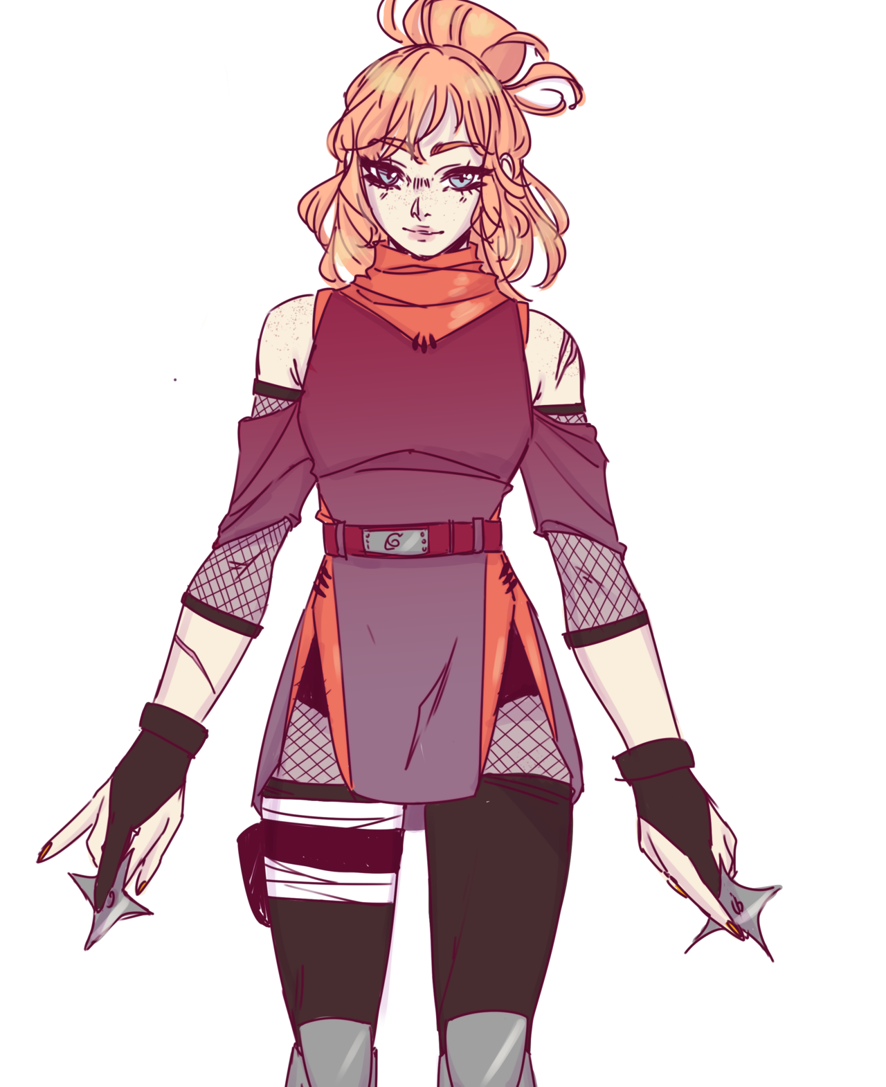 fernybee-art:redid my naruto sona