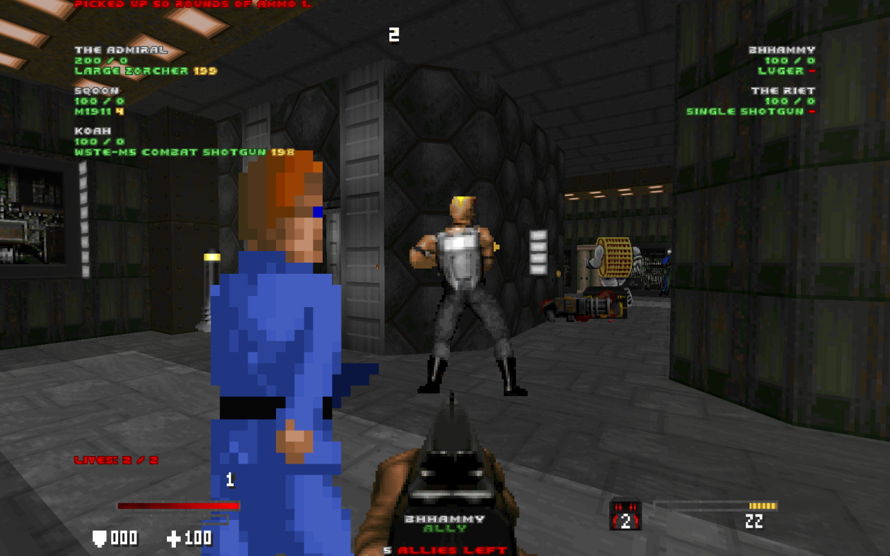 duke nukem vs doomguy duke nukem vs doomguy