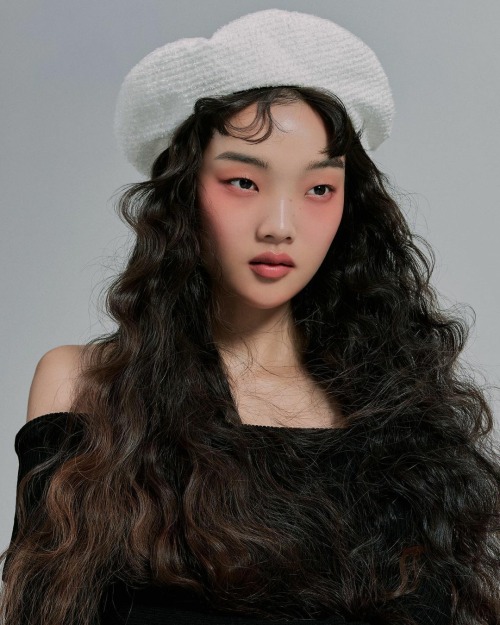 modelsof-color:Bomi Youn by Wontae Ko for Marie Claire Korea Magazine - Feb 2021