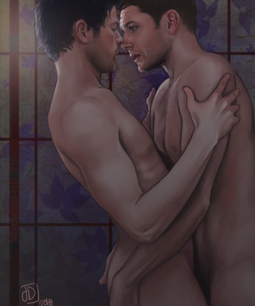 ltleflrt:jupiterjames: winchester-reload: Art commission (version 1 and 2) for @jupiterjames​&rsquo