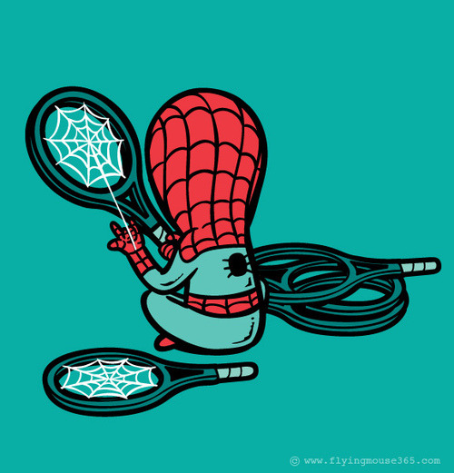 tastefullyoffensive:  If Superheroes Had Part-Time Jobs by Chow Hon LamPreviously: Superheroes