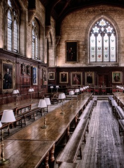 preppyandpreppy:  Oxford University Great Hall of Christ Church 