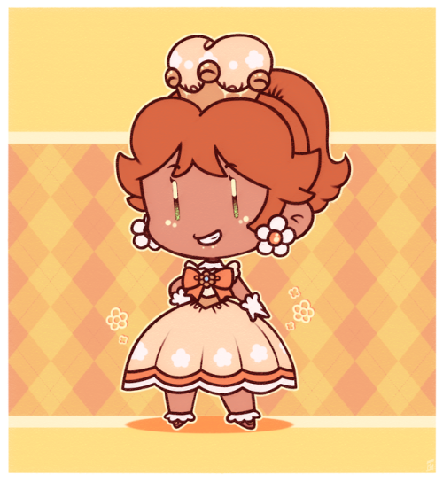 poes-art: ✨ peachette and friends!
