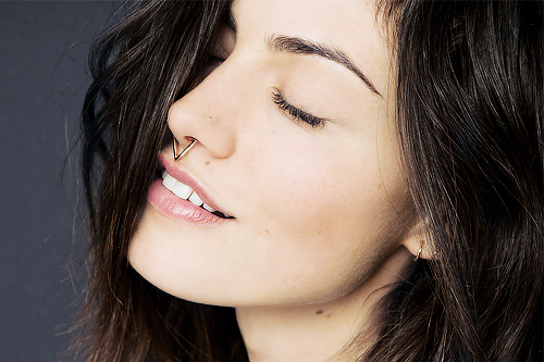 ashbzo:Phoebe Tonkin for Into The Goss “Fake Your Piercings” August 2014 