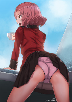 hentaibeats:  Upskirt Set!   Click here for my facebook ecchi page! (Has bonus ecchi content not posted on my tumblr!) Sources![ 1 – ジュナスマン on nicovideo ][ 2 – ガルパンまとめ by らすかる on pixiv ][ 3 – ガルパンまとめ