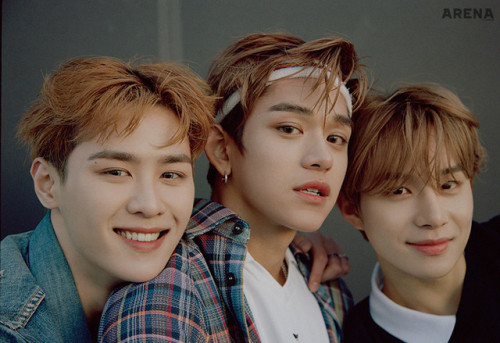 Kun, Lucas, Jungwoo (NCT) - Arena Homme Plus Magazine May Issue ‘18