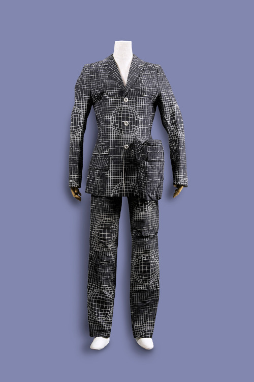 20471120 Space-Time three piece suit from the Japanese brand&rsquo;s 1996-1997 Autumn/Winter collect