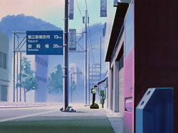 officerjenny:  Shinji Ikari + far away shotsNeon