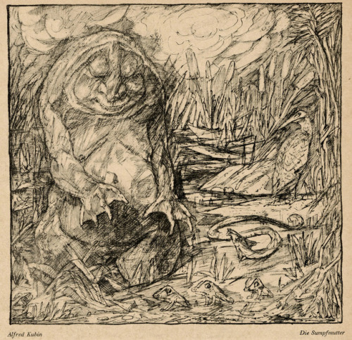 Alfred Kubin (1877-1959), &lsquo;Die Sumpfmutter&rsquo; (The Swamp Mother), &ldquo;Wieland&rdquo;, #