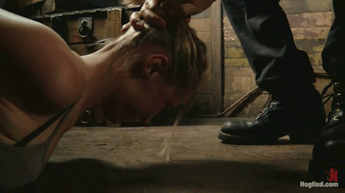 bondagethings:  Bound girl transport