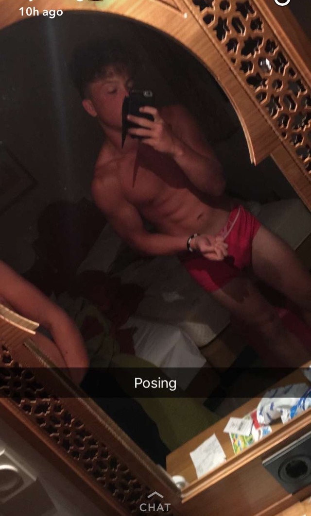 southampton-chavs:  Kyle (18) from Southampton pretends he wears all designer gear