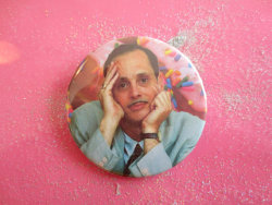 dreemboat:  hellolittledaisy: John Waters Donut Pinback Button by Dreemland  get this button from my etsy shop! 