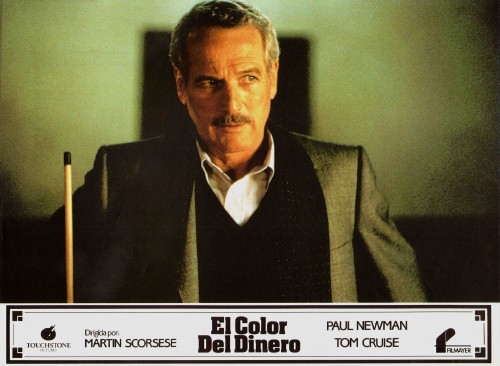 The Color of Money, Spanish lobby card. Spanish theatrical release 1987 Submitted by videorecord