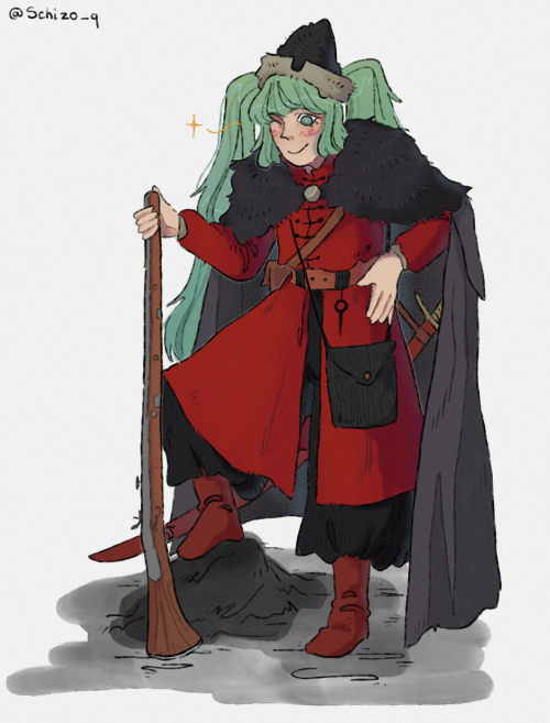 Ukrainian Cossack Hatsune Miku