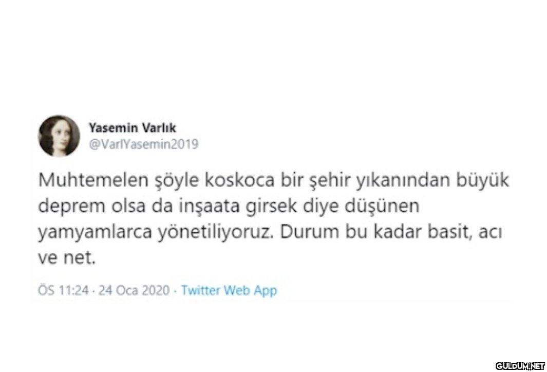 Yasemin Varlık...