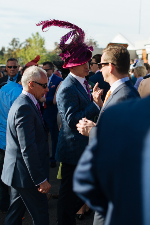 meninthistown:  OAKS DAY IN THE #HOUSEOFWALKER Day three of the Melbourne Cup Carnival brought some wonderfully flamboyant looks to the House Of Walker marquee during Oaks Day. 