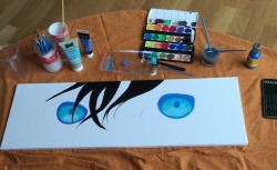 skyheaven1231:  I just felt like posting a step by step post for the drawing of yatos eyes :) … Well that’s how I made it x3