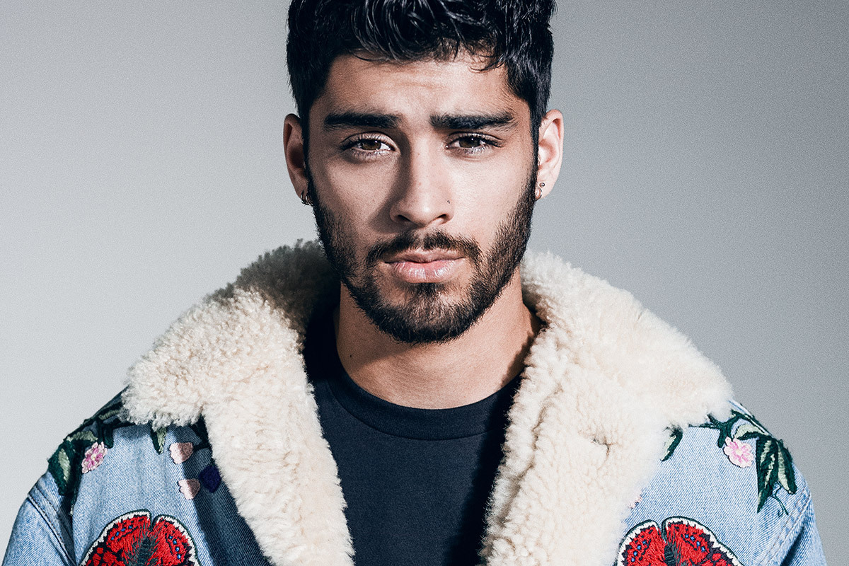 Zayn Malik at the Louis Vuitton Men's Fashion show June 25 2015