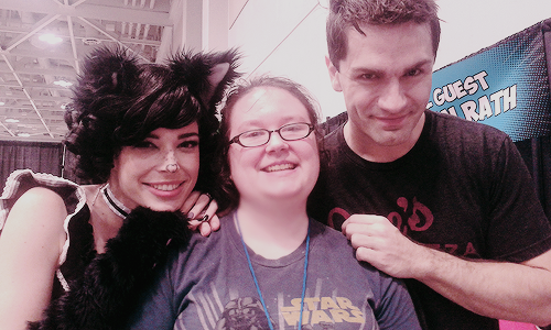 witwerlove: witwerlove: witwerlove: witwerlove: witwerlove: Me with Sam and Chloe at Tidewater Comic