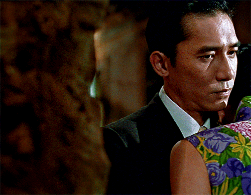 filmgifs:Don’t be serious, it’s only a rehearsal. Don’t cry. This isn’t real.IN THE MOOD FOR LOVE (2000) dir. Wong Kar-Wai