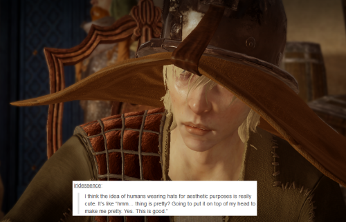 bubonickitten:  Dragon Age: Inquisition + text posts I can’t sleep, so I decided to do this instead. I’ll be doing more at some point I’m sure because I won’t be content until I run this meme right into the ground. More DA text post memes: Marian