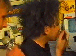 ladycosmicdancer: All your fav New Wave Boys doing their Makeup
