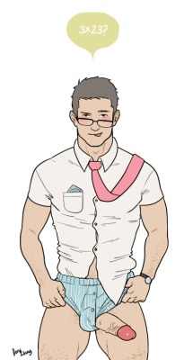 costumehunks:  Costumed Nerd Hunk