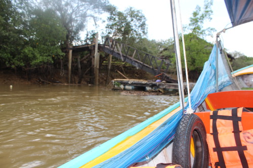 After flooding this place look dirty but we’re back to Ao Phang-nga National Park again.