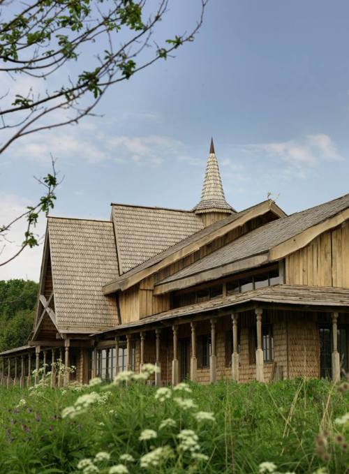 voiceofnature: Ravnsborg, the viking age inspired home of Jim Lyngvild in Denmark.