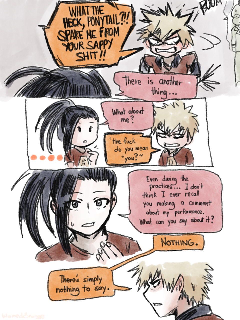 blamedorange:  The |missing| band interaction! I had the fanfic “Speechless”