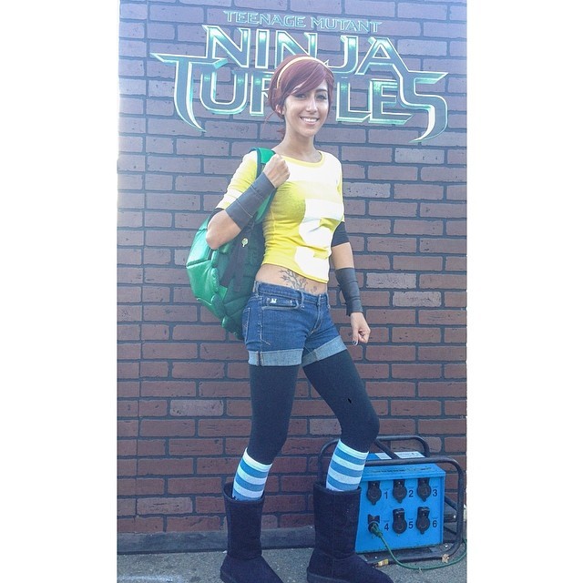 Nickelodeon&rsquo;s April O'Neil #sdcc #tmnt #apriloneil  (at 2014 San Diego