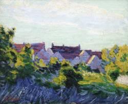 Roderick O'conor (Castleplunket 1860 - Nueil-Sur-Layon 1940), Red Roofs (1894)