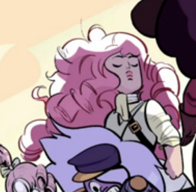 zandhand:  i love how the first representations we saw of rose in the series were all like  but in person she was really like 