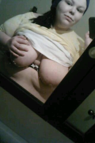 jessyca19:  At my friends, looked at my boobs, started touching them, and it made