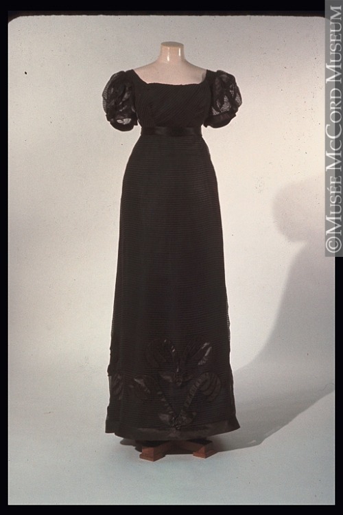 omgthatdress:  Evening Dress 1820-1825 The McCord Museum