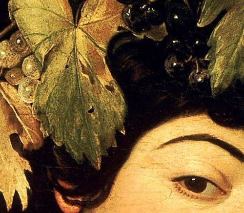 nataliakoptseva: Caravaggio - The adolescent BacchusDetail