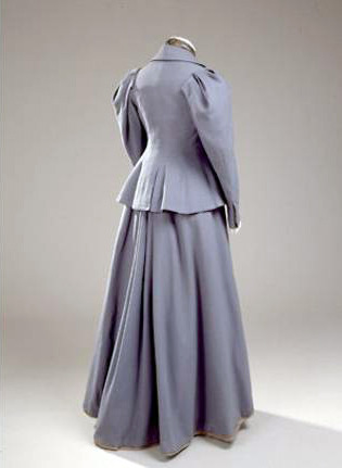 Flannel day suit; belonged to Queen Louise of Denmark, 1890s