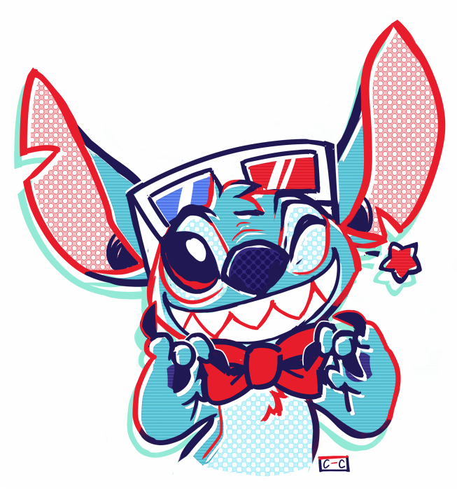 billysquirrel:  crayonchewer:  Dapper Stitch &amp; Dapper Stitch has a gLiTcH